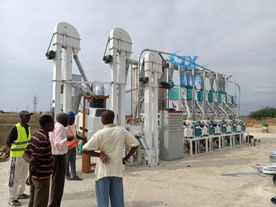 Angola 20tpd corn flour mill