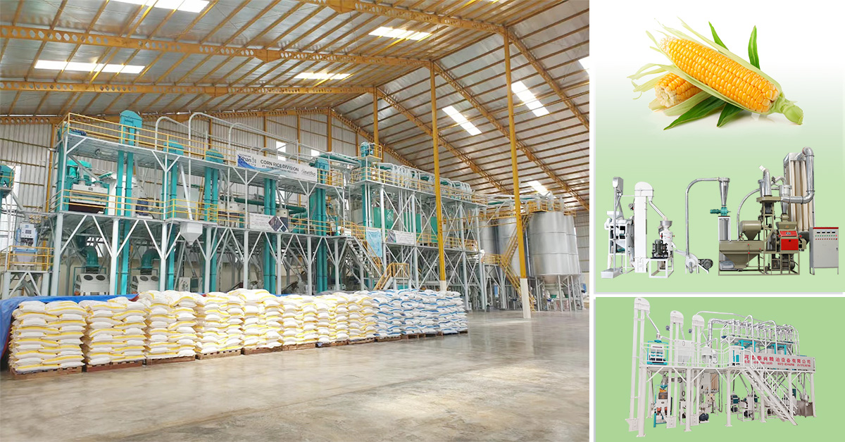 Cleaning requirements for the production workshop of corn processing machinery