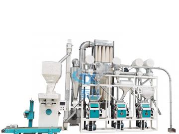 10t auto wheat flour mill plant industrial flour mill grinding machines