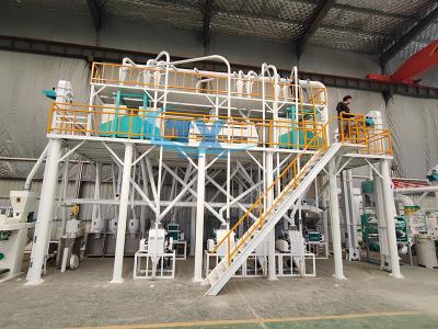 30 tpd wheat flour mill plant in Bolivia
