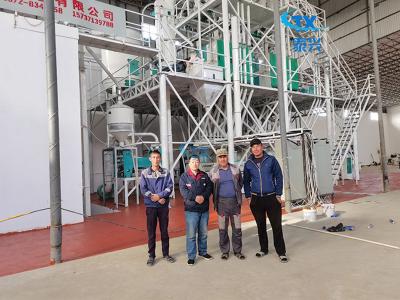 60 tpd wheat flour mill machine in Uzbekistan