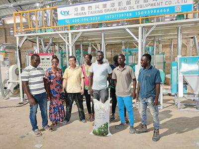  20 tons corn flour project in Ghana