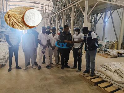 60 tpd wheat mill plant machine in Angola